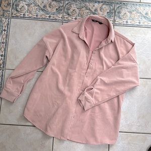 Zara corduroy button down